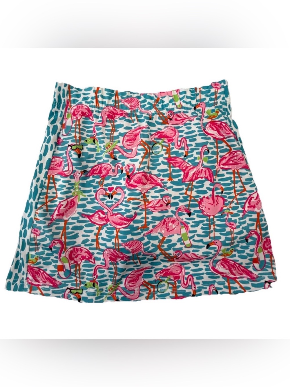 Gretchen Scott skort/skirt size S Flamingos Golf Pickleball Fun
